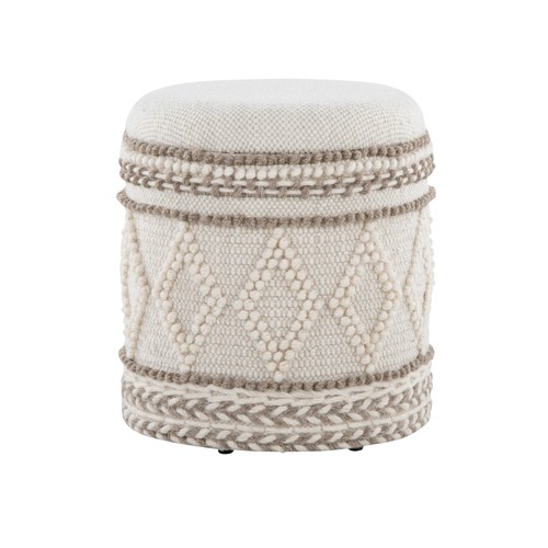 Tahoe 18" Pom Pom Ottoman